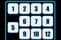 Számok Toló Puzzle egy egyszerű tologatós blokk puzzle játék