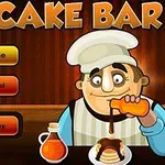 Rajzolt szakács palacsintát önt nyakon sziruppal egy étkező asztalnál, mellette egy üveg juharszirup, a háttérben pedig a Pancake Bar felirat látható