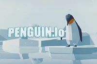 Irányítsd a pingvint, csússz le a hegyről, és lökd le más pingvineket a