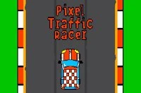 Kerüld ki az autókat, és juss egyre messzebb a Pixel Traffic Racer-ben