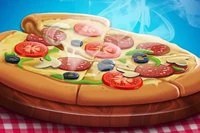 Készíts finom pizzát, süsd meg a sütőben, és élvezd a szeletelést!