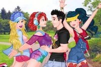 Múlt télen Ariel, Hófehérke és Hamupipőke az edzőterembe mentek
