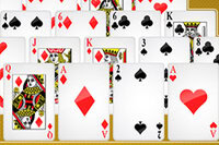 Pyramid Solitaire izgalmas HTML5 játék, a klasszikus kedvenc polírozott