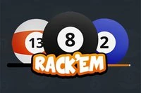 RackEm egy szórakoztató, 2 játékos online biliárdjáték.
