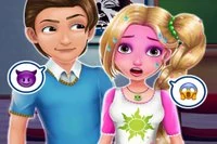 Segíts Rapunzelnek elterelni a figyelmét egy film alatt