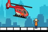 Akarsz embereket menteni helikopterrel?