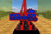 Hullámvasút Szimulátor egy valósághű 3D-s játék kanyargós pályákkal