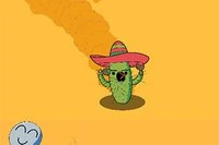 Segíts Saguaronak, a mexikói kaktusznak futni anélkül, hogy nekiütközne