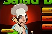 A Salad Bar játékban készülj fel a zöldségek szeletelésére!