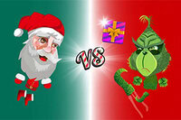 Ugorj és rúgd a dobozt a Santa vs Skritch játékban, hogy pontokat szerezz