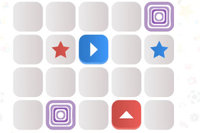 Shift egy szórakoztató puzzle játék, ahol a cél a blokkok irányítása a