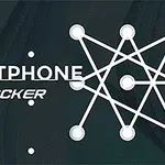 Sötét háttér előtt fehér vonalakkal és pontokkal ábrázolt hálózat, mellette a Smartphone Cracker felirat