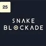Sötét háttér előtt sárga és zöld körök, valamint négyzetek számokkal és a Snake Blockade felirat középen