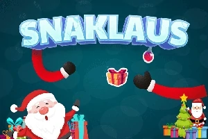 Mikulás ajándékokat tart a kezében, körülötte karácsonyfák és ajándékcsomagok színes hátterével