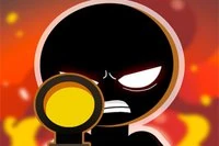 Célozz és lőj gyorsan ebben az akciódús 3D stickman mesterlövész