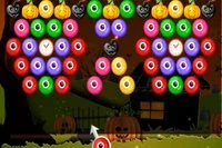 Spooky Bubble Shooter egy hátborzongató buboréklövő játék