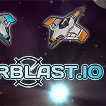 Két űrhajó lebeg az űrben STARBLAST