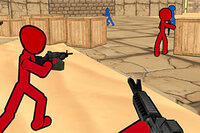 Élvezd ezt a nagyszerű FPS játékot, ahol egy bátor stickmant