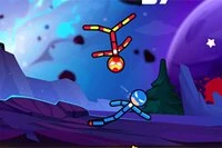 Irányítsd a bátor stickman hősöket kemény közelharcban