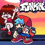 Két rajzfilmszerű figura élénk színekkel ábrázolva, az egyik mikrofont tart, míg a másik hangszórón ül, háttérben rózsaszín és narancssárga égbolt
