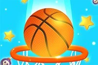 Super Hoops Basketball egy logikai labdajáték