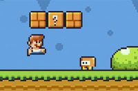 Super Ninja Plumber akció-kaland játék szuper aranyos retro stílusban