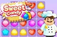 Sweet Candy egy Match 3 játék 38 egyedi szinttel