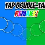 Kék és zöld hátterű kép átlátszó átfedő körökkel, Tap Double-Tap Remake!