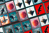 Tiles of the Unexpected 2 is a puzzle game with a dark military theme and