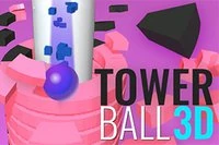 Felgyorsulj és zúzd szét azokat a platformokat a TOWER BALL 3D-ben!