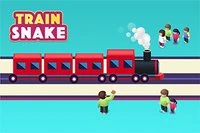 Train Snake egy felülnézeti arcade játék, ahol vonatvezető lehetsz