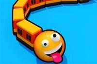 A Trains.io egy 3D kígyójáték vonatokkal