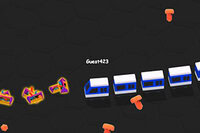TrainWar.io 3D izgalmas vonatos játék élénk 3D világban