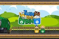 Twin the Bin egy HTML5 arcade játék