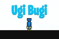 Ugi Bugi, az aranyos kék maci, el kell érje a zászlót
