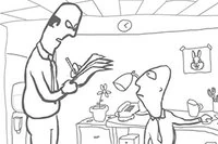 Whack Your Boss egy egyszerű, sötét humorú játék a főnök legyőzésére