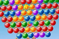 Téli Bubbles egy klasszikus buboréklövő játék téli témával