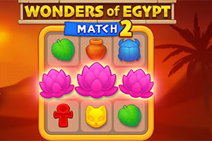 Wonders of Egypt Match 2 új, ragyogó Match 3 kalanddal tér vissza az ókori Egyiptomban