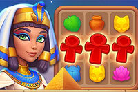 Kezdj legendás utazást a Wonders of Egypt Match-ben, egy izgalmas Match 3