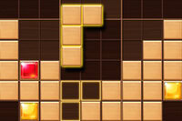 Fa blokk kirakós találkozik a sudoku ráccsal