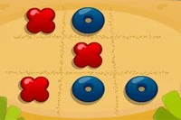 Két játékos szoros versenyt kezdett online tic-tac-toe játékban a