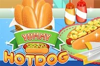 Yummy Hotdog egy főzős játék, ahol finom hotdogot készíthetsz