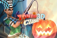 Zombie Clash 3D egy Halloween témájú, harmadik személyű lövöldözős