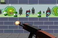Zombie Target Shoot egy szórakoztató karneváli stílusú lövöldözős